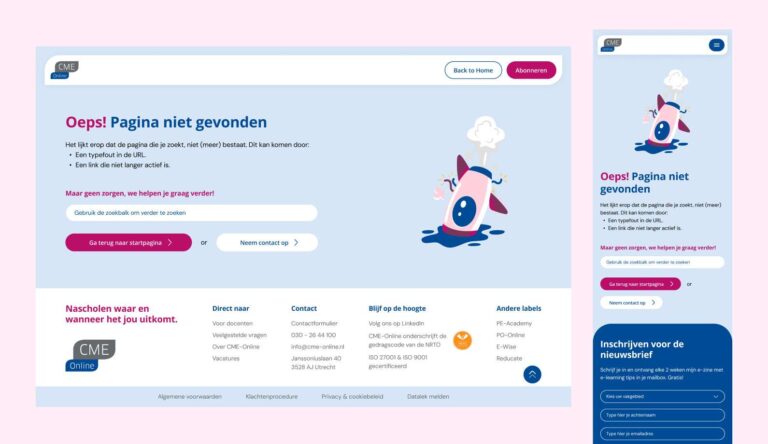 CME-Online projects