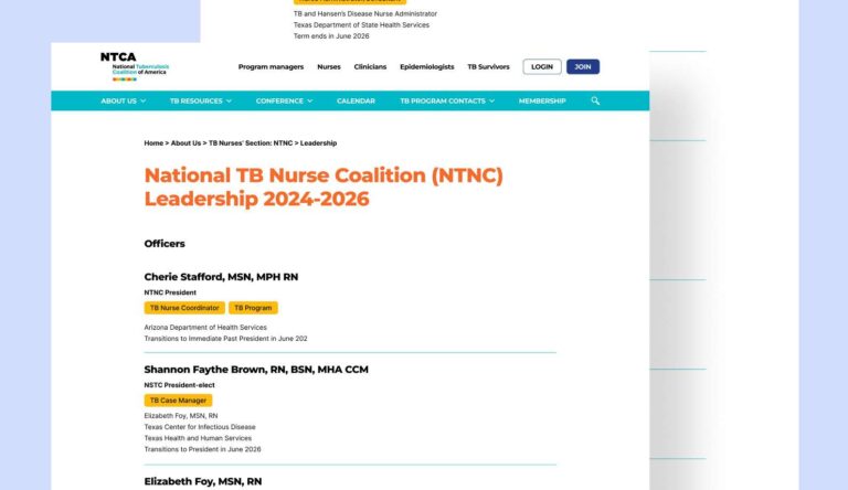 National TB Coalition project